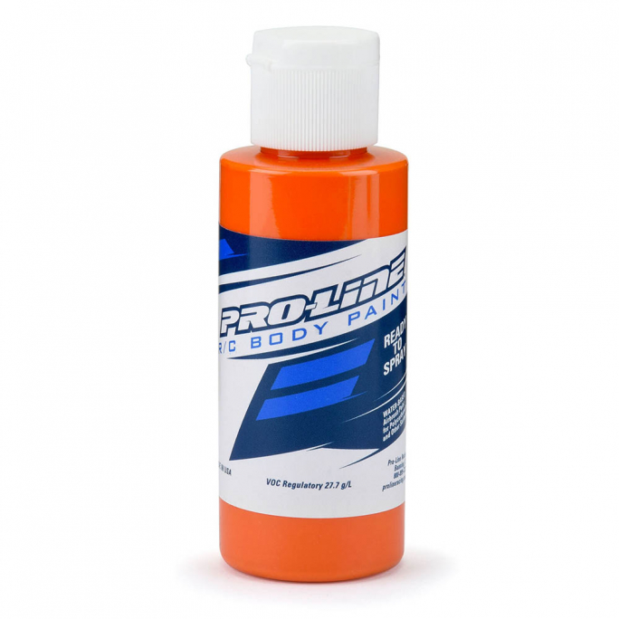 Peinture Aérographe, Carrosseries RC, Orange, 60ml - Pro Line 6325-03