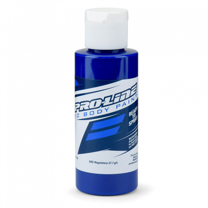 Peinture Aérographe, Carrosseries RC, Bleu, 60ml - Pro Line 6325-06