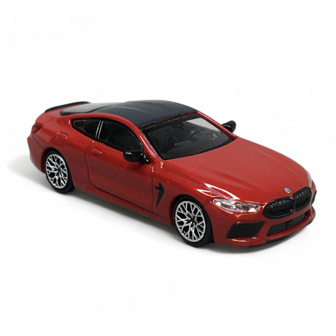 BMW série 8, Rouge - Minichamps 870029022 - HO 1/87