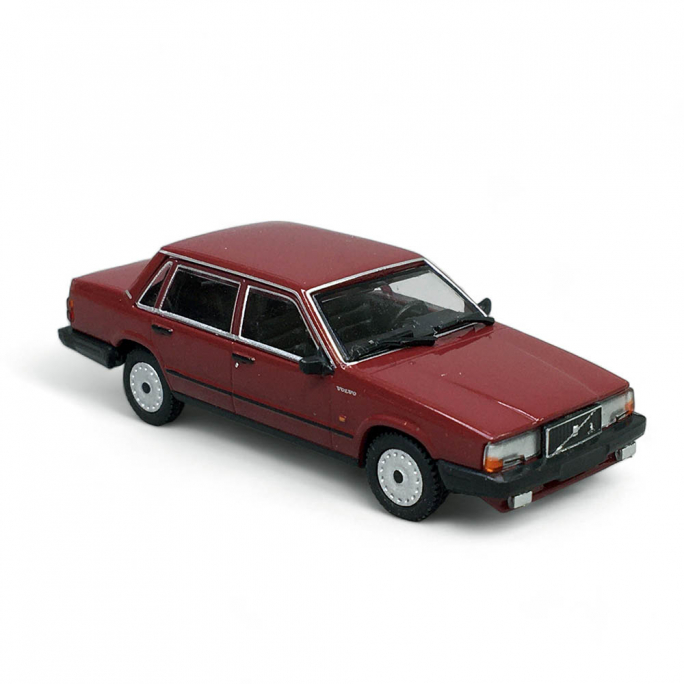 Volvo 740GL 1986, Rouge foncé - Minichamps 870171704 - HO 1/87