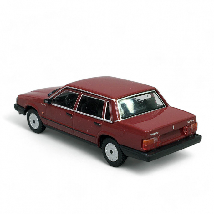 Volvo 740GL 1986, Rouge foncé - Minichamps 870171704 - HO 1/87