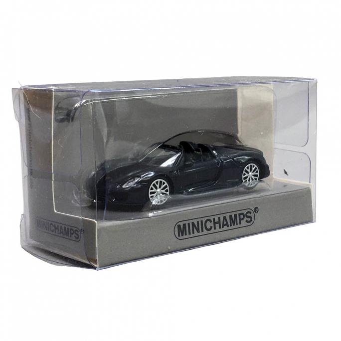 Porsche 918 Spyder, Bleu foncé - Minichamps 870062138 - HO 1/87