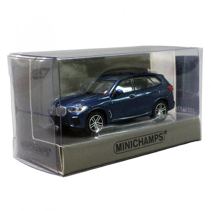 BMW X5 2019, bleu - Minichamps 870029204 - HO 1/87