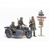 Moto KS600 et Sidecar - Tamiya 35384 - 1/35