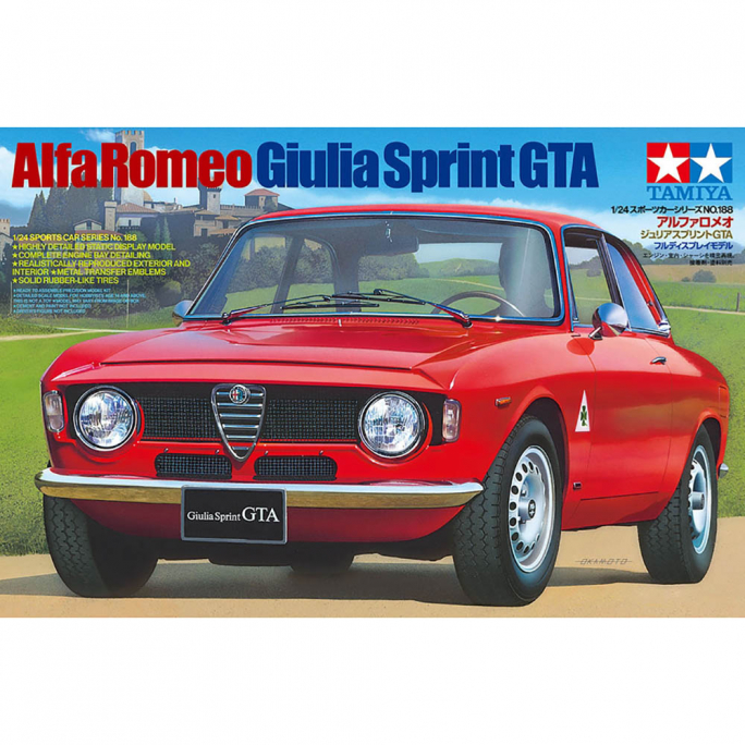 Alfa Roméo Giulia Sprint GTA - Tamiya 24188 - 1/24