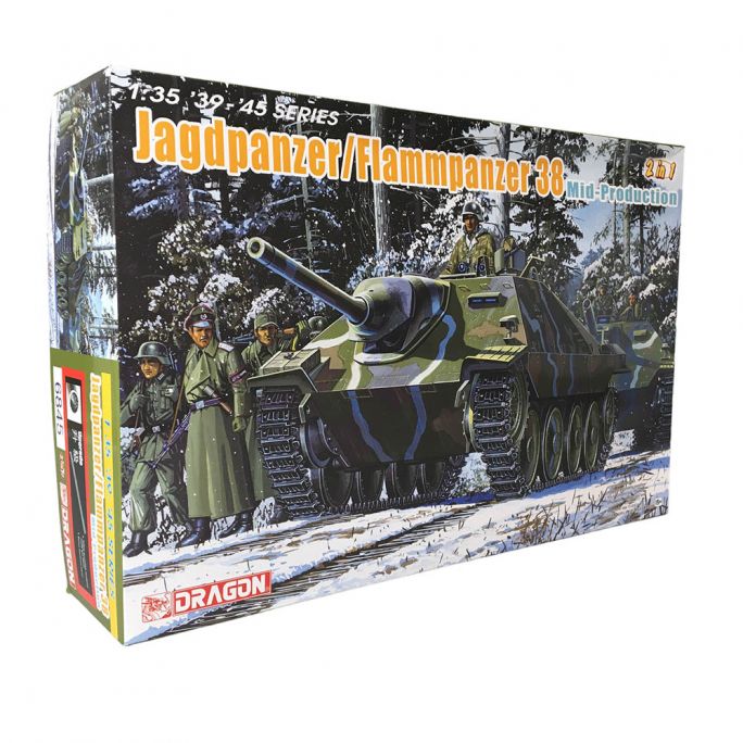 Jagdpanzer/Flammpanzer 38 - DRAGON 6845 - 1/35