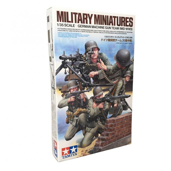 5 Mitrailleurs Allemands - Tamiya 35386 - 1/35