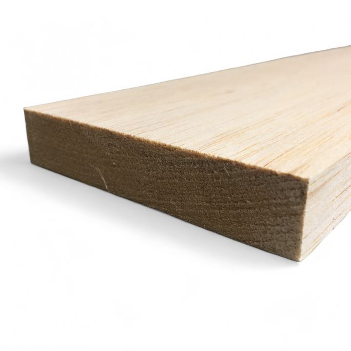 Planche de bois Balsa 20 x 100 mm - Occre CHBA20