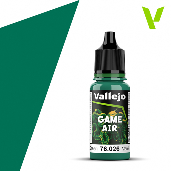 Vert jade, 18ml Game Air - VALLEJO 76.026-31