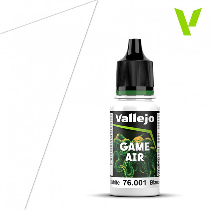 Blanc squelette, 18ml Game Air - VALLEJO 76.001-1