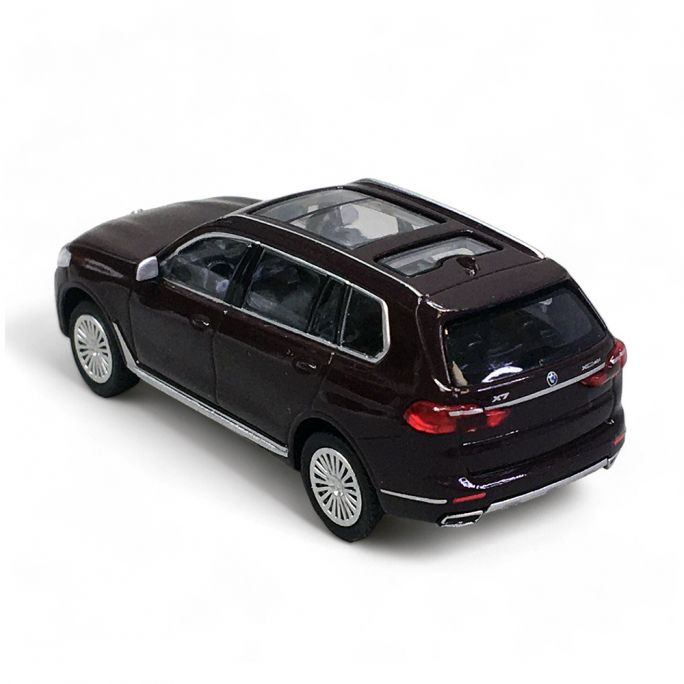 BMW X7 2019, Rouge foncé - Minichamps 870029304 - HO 1/87