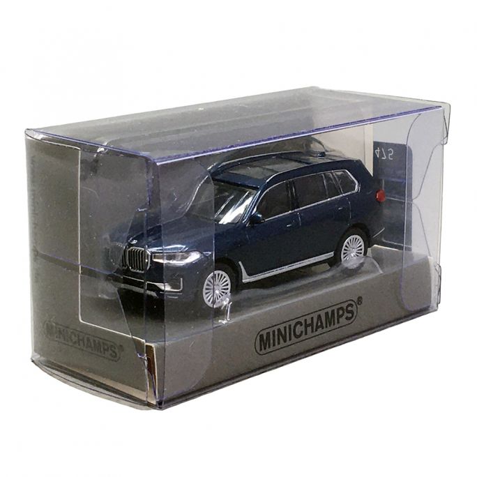 BMW X7 2019, Bleu - Minichamps 870029301 - HO 1/87