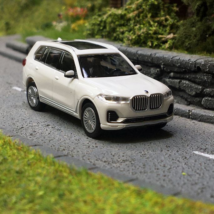 BMW X7 2019, Blanc - Minichamps 870029300 - HO 1/87