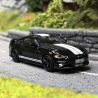 Ford Mustang 2018, Noir - Minichamps 870087022 - HO 1/87