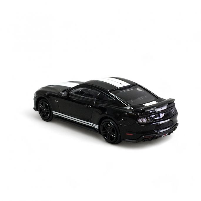 Ford Mustang 2018, Noir - Minichamps 870087022 - HO 1/87