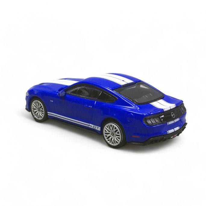 Ford Mustang 2018, Bleu - Minichamps 870087021 - HO 1/87