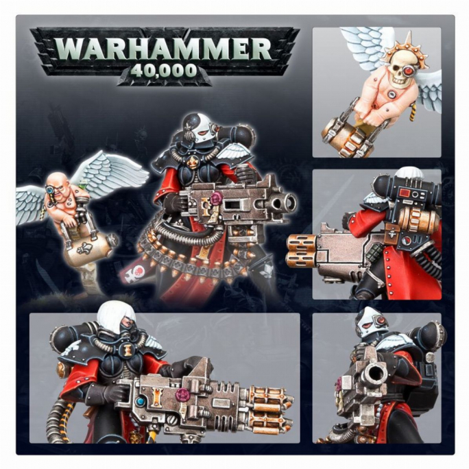 Warhammer 40,000 :  Adepta Sororitas / Retributor Squad - WARHAMMER 52-25