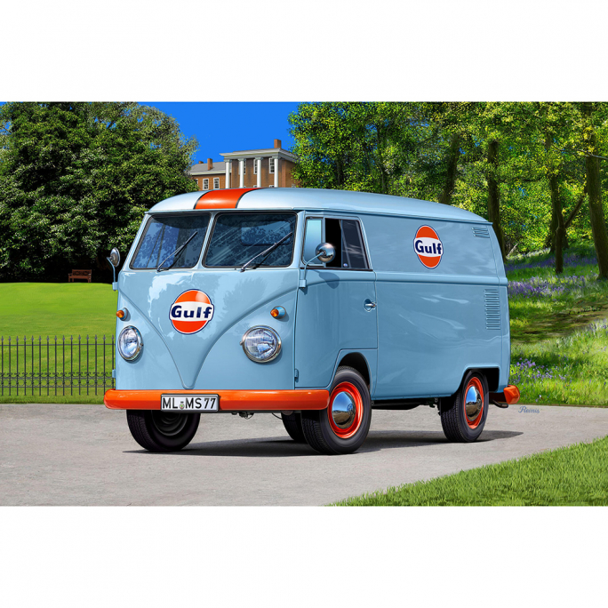 Kit Fourgon VW T1 Panel Van (Gulf décoration) - REVELL 67726 - 1/24