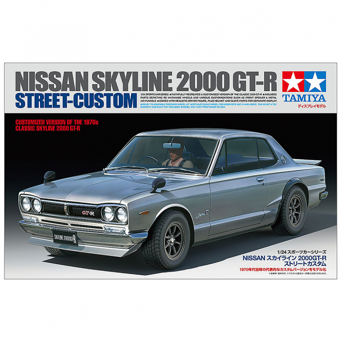 Nissan Skyline 2000 GT-R Street Custom - Tamiya 24335 - 1/24