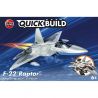 Chasseur F-22 Raptor "Quick Build" - AIRFIX J6005