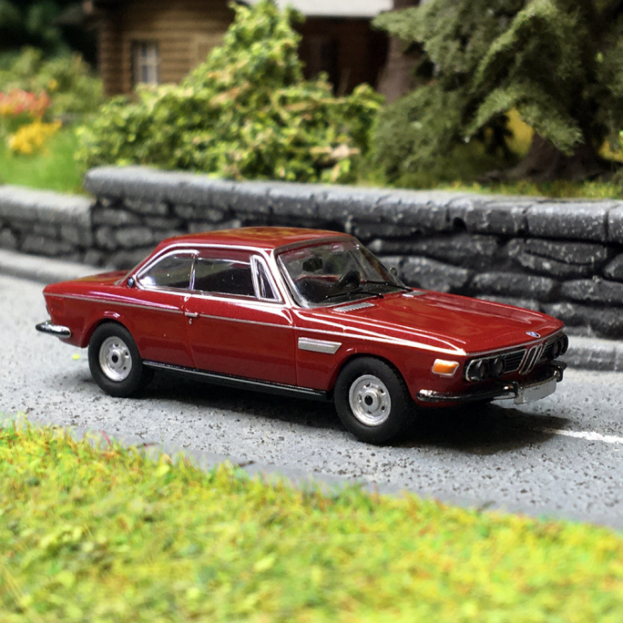 BMW 3.0 CSI, Rouge - Minichamps 870020022 - HO 1/87