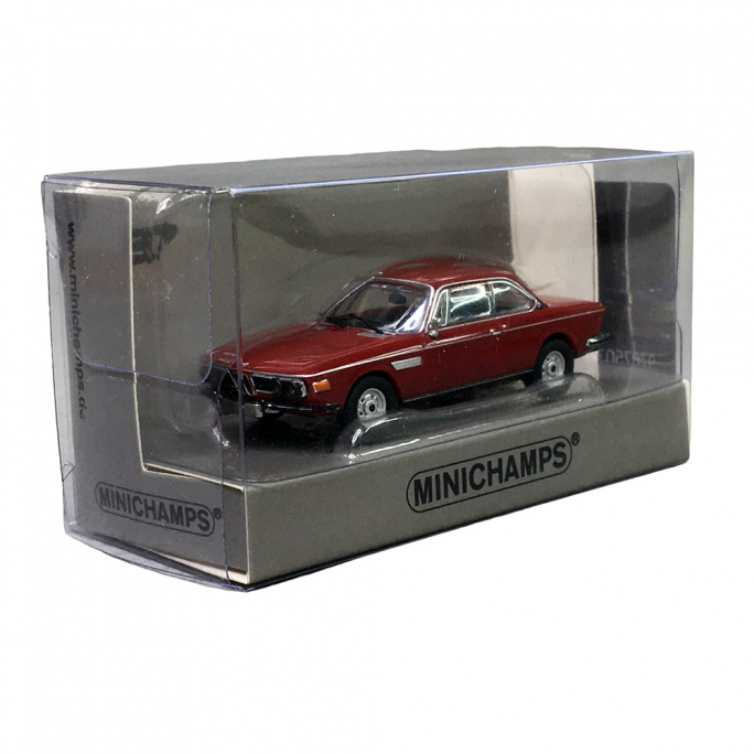 BMW 3.0 CSI, Rouge - Minichamps 870020022 - HO 1/87