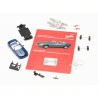 Mercedes benz SLK roadster MINIKIT, bleu - Herpa 012188007 - HO 1/87