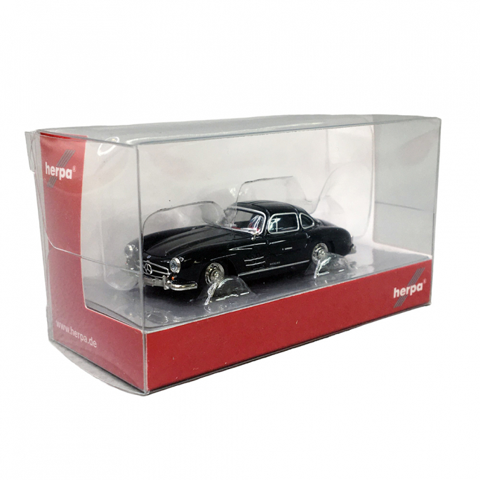 Mercedes Benz 300 SL, Noir - Herpa 421089 - HO 1/87