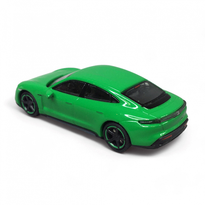 Porsche Taycan Turbo S, Vert - Minichamps 870068402 - HO 1/87