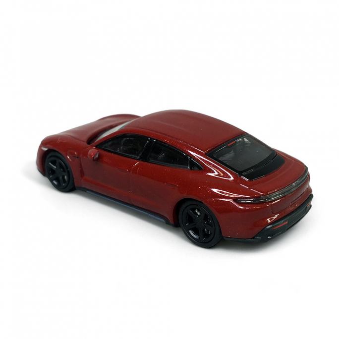 Porsche Taycan Turbo S, Rouge - Minichamps 870068404 - HO 1/87