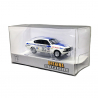 Opel Kadett C GT/E, Rallye 1976, Blanc et bleu - Brekina 20406 - HO 1/87