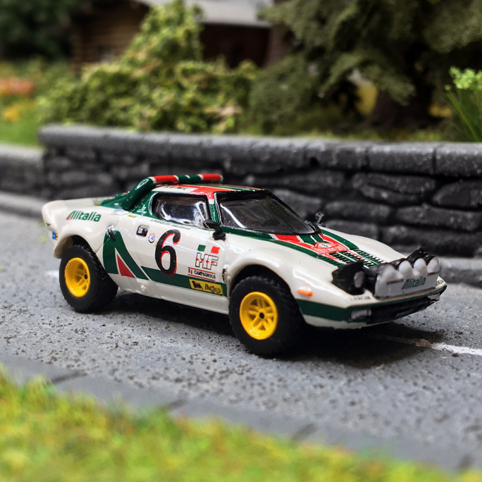 Lancia stratos HF Alitalia n°6 - Brekina 29656 - HO 1/87