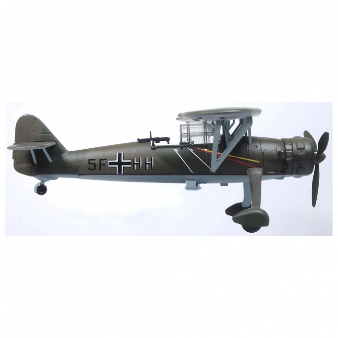 Avion biplan Henschel Hs 126 A-1, Kaki - Oxford AC120S - 1/72