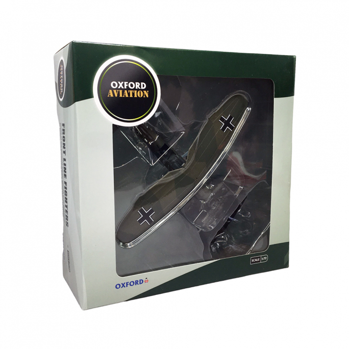 Avion biplan Henschel Hs 126 A-1, Kaki - Oxford AC120S - 1/72