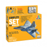 Lockheed Martin F22 Raptor - Ensemble complet pour modélisation - Kit de démarrage  - ITALERI 72011 - 1/72