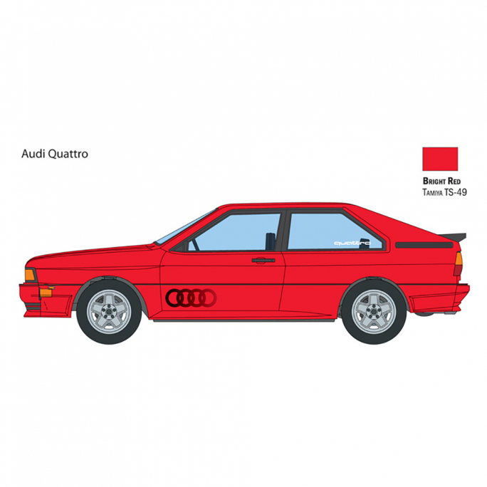 Audi Quattro - ITALERI 3671 - 1/24