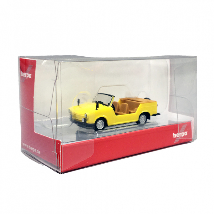 Trabant, Jaune - Herpa 024808-004 - HO 1/87