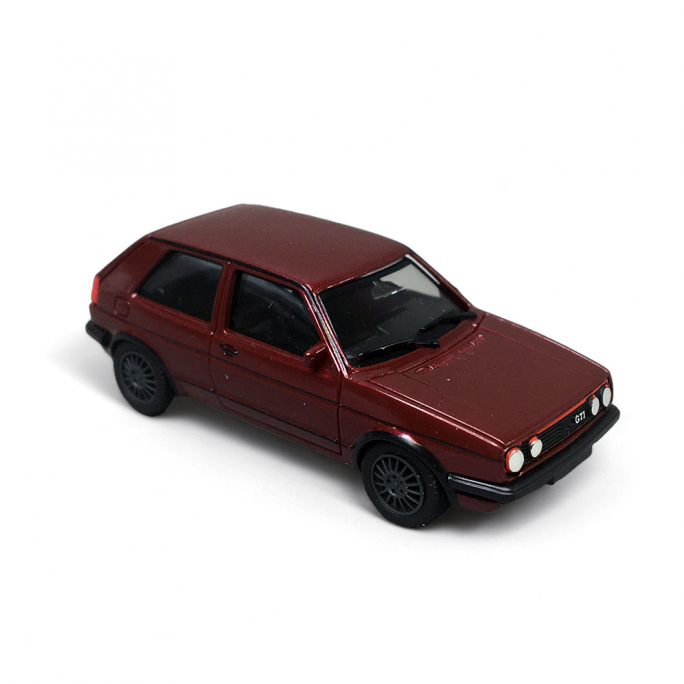 Volkswagen Golf II GTI, Rouge - Herpa 430838-004 - HO 1/87