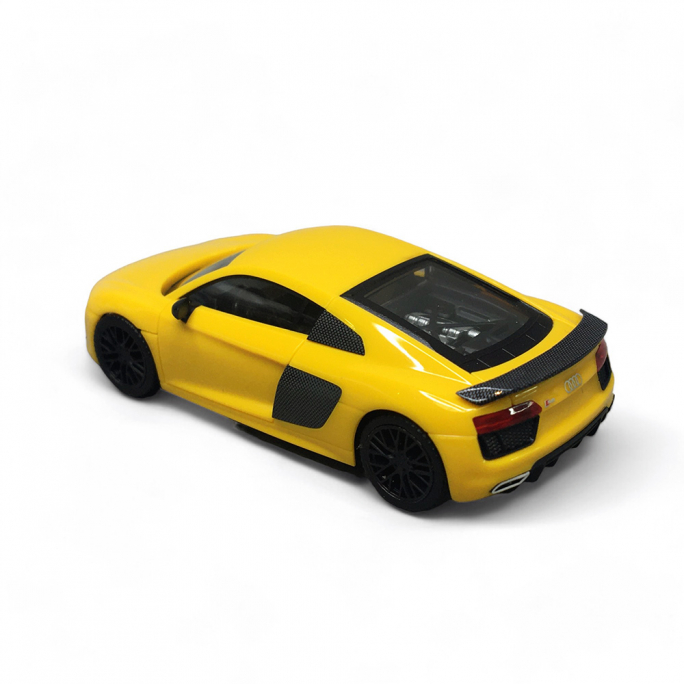 Audi R8 V10 Plus, Jaune - Herpa 028516-004 - HO 1/87