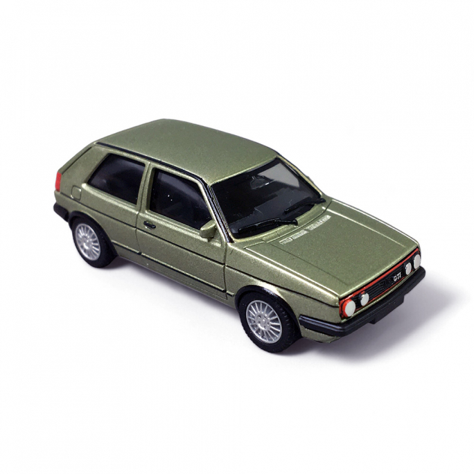 Volkswagen Golf II GTI, Vert - Herpa 430838-003 - HO 1/87