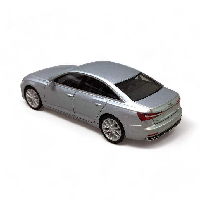 Audi A6 Limousine, Gris - Herpa 430630-004 - HO 1/87