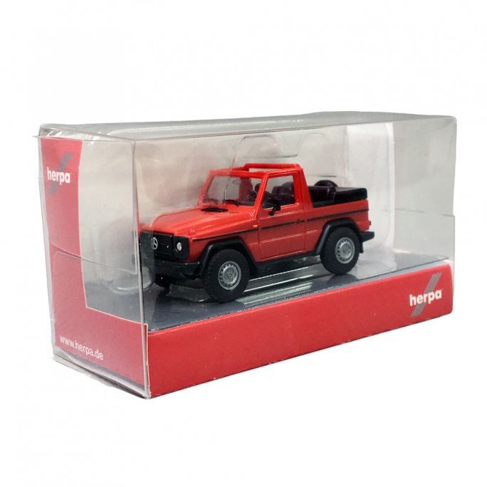 Mercedes Benz G-Modell, Rouge - Herpa 420860-002 - HO 1/87