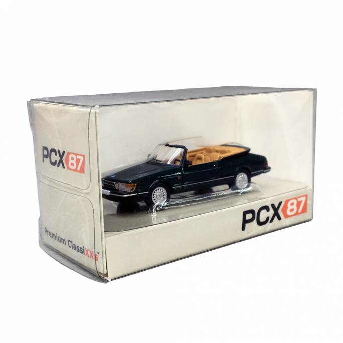 Saab 900 Cabriolet, Vert - PCX870671 - HO 1/87