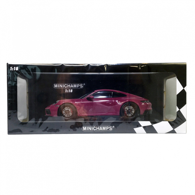 Porsche 911 Carrera 4 GTS Rubystar 2020 - MINICHAMPS 155063102 - 1/18