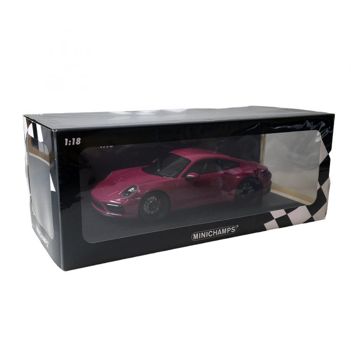 Porsche 911 Carrera 4 GTS Rubystar 2020 - MINICHAMPS 155063102 - 1/18