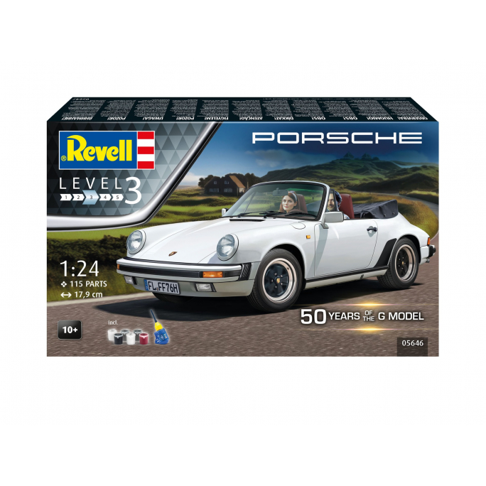 Coffret 50 ans de Porsche 911 modèle G - REVELL 05646 - 1/24