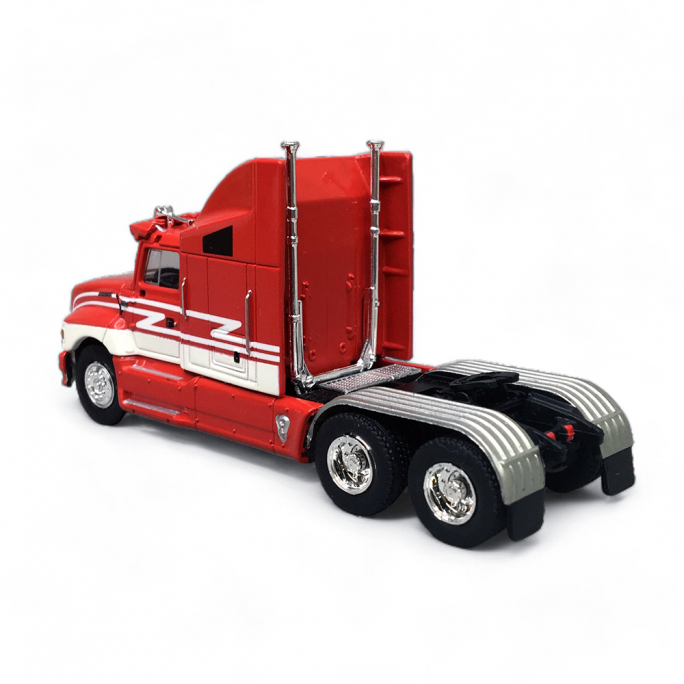 Camion, Ford Aeromax, Rouge Vif & Blanc - Brekina 85901 - HO 1/87