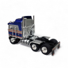 Camion, Tracteur Kenworth K 100 Aérodyne, Bleu & Argent - Brekina 85741 - HO 1/87