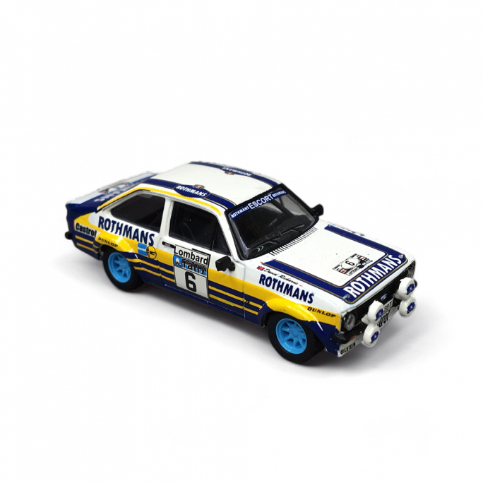 Ford Escort RS 1800, Bleu, Jaune & Blanc - BREKINA 19587 - HO 1/87