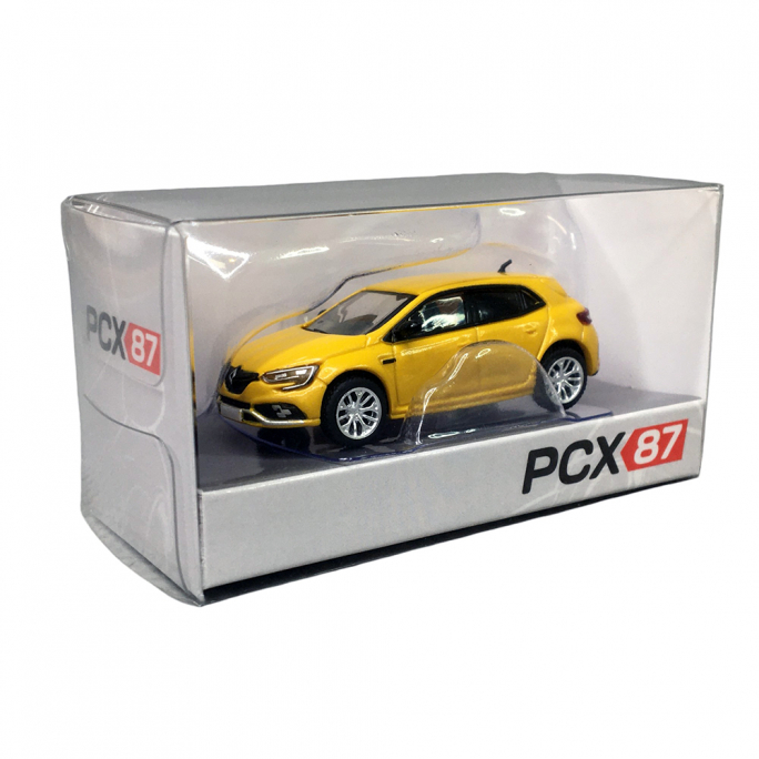 Renault Megane IV RS, Jaune Sirius Métallisé, SAI / PCX87 7521 - 1/87